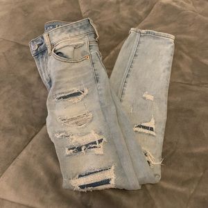 american eagle light blue jeans- BRAND NEW